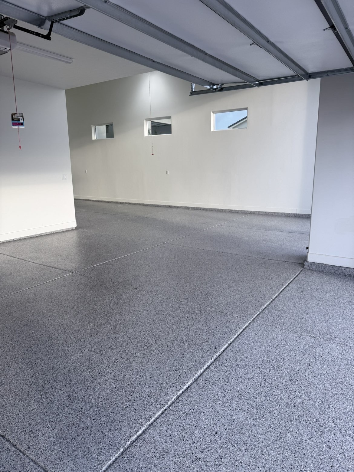 Lexxus Rich's garage floor
