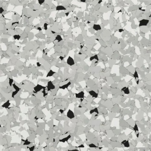 Feather Gray epoxy flake blend (FB-905)